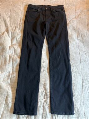 Joe's Jeans Black Straight + Narrow 32x34